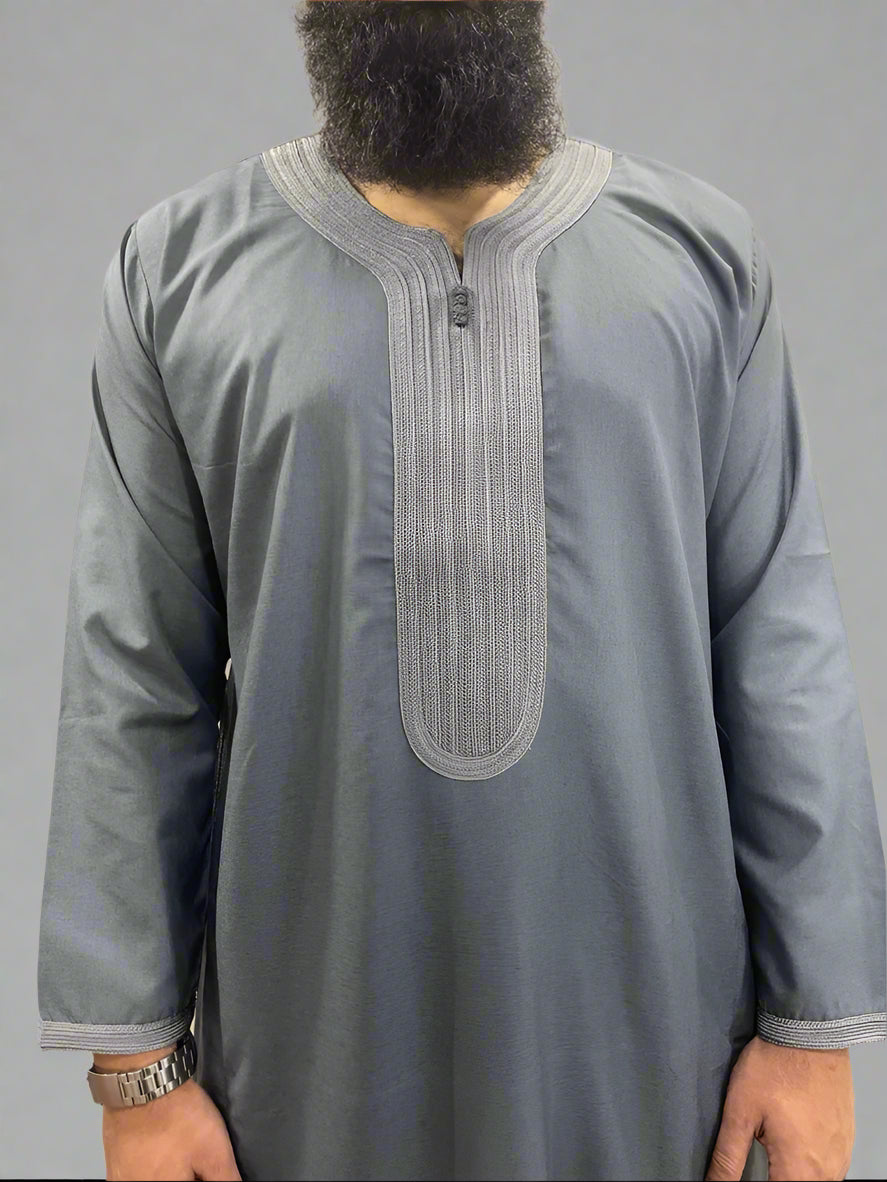 Moroccan Thobes Full Sleeves - Daily Wear