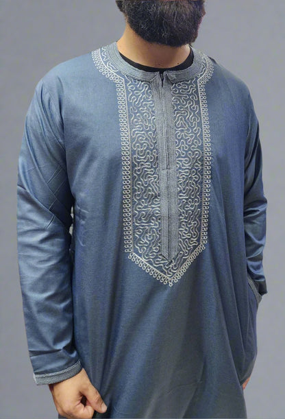 Premium Moroccan Thobe - Full Sleeve